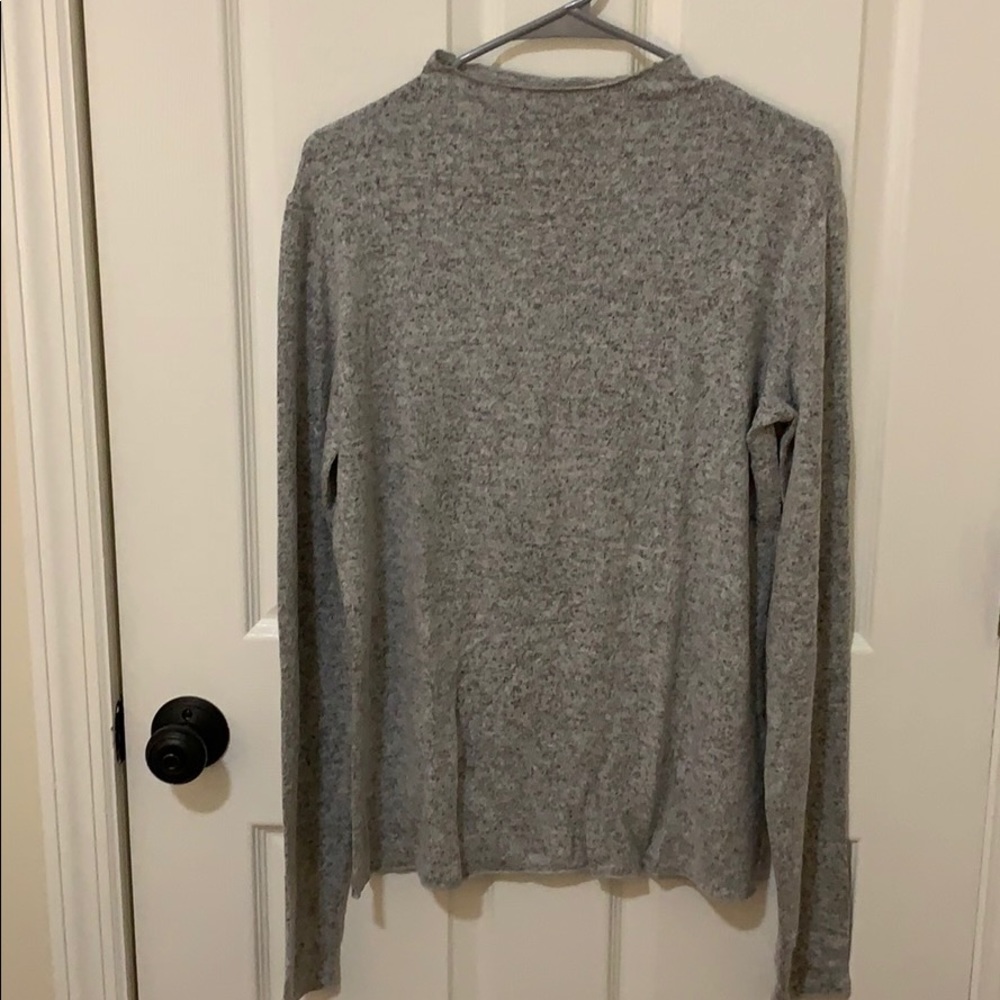 Zara mock turtleneck lightweight sweater